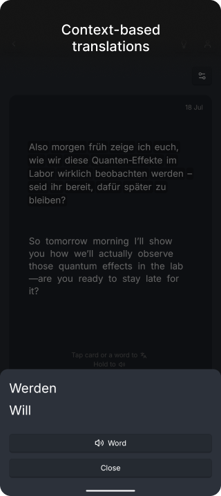 Lingotaler screenshot 4